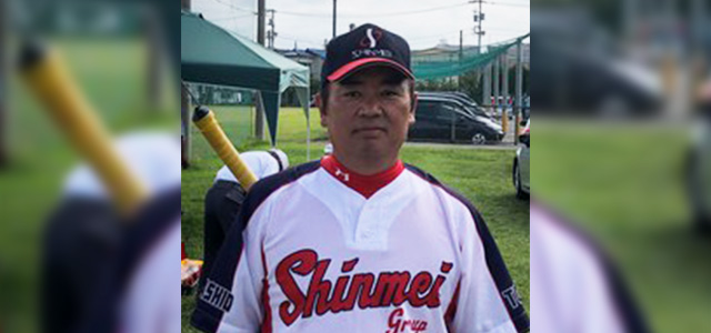 知念 賢 背番号28 足立区発の社会人野球チーム Shinmei Group 若潮野球部